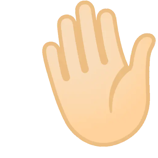 waving hand